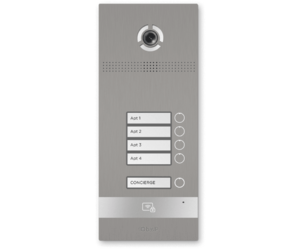 Вызывная панель BAS-IP BI-04FB silver