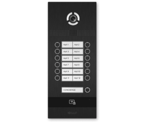 Вызывная панель BAS-IP BI-12FB black