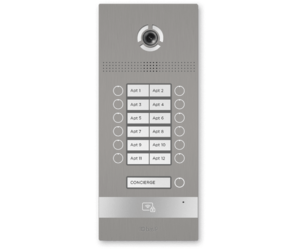 Вызывная панель BAS-IP BI-12FB silver