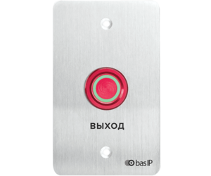 Кнопка выхода BAS-IP SH-45R silver