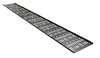 Кабельный органайзер Hyperline CDV-150×9-42U-RAL9005