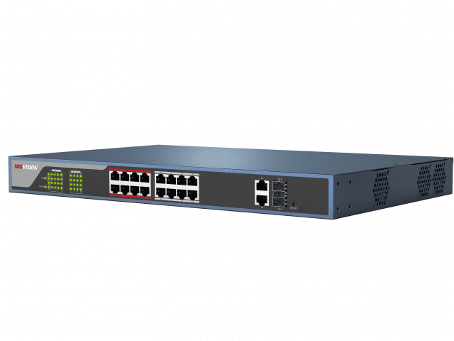 PoE-коммутатор Hikvision DS-3E0318P-E (B)