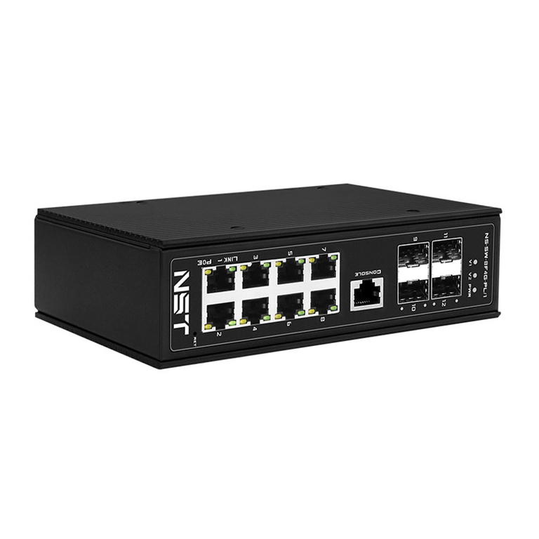 PoE-коммутатор NST NS-SW-8F4G-PL/I