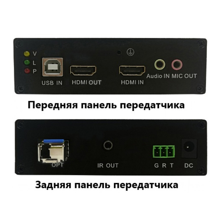 Комплект переходников HDMI, RS-232, USB, ИК — SFP NST NS-VF-HD-KVM-ARI