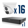 Комплект видеонаблюдения UNV XVR301-16Q3 + UHD-T12-F28