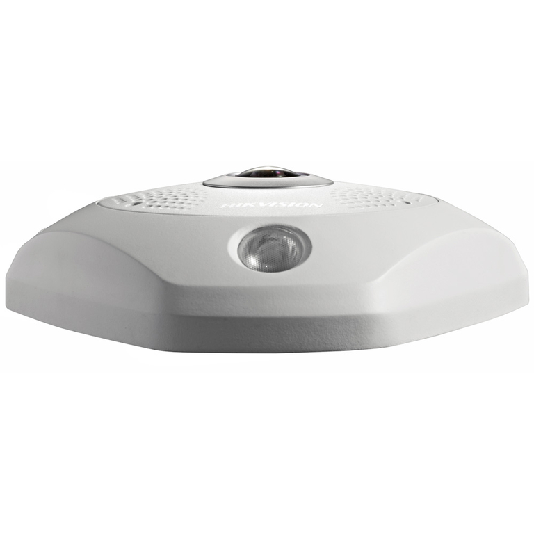 3Мп FishEye-камера Hikvision DS-2CD6332FWD-IS с ИК-подсветкой и WDR 120 дБ