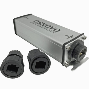 Уличный PoE удлинитель 10/100/1000M Gigabit Ethernet OSNOVO E-PoE/1GW до 500м + питание на 100м.