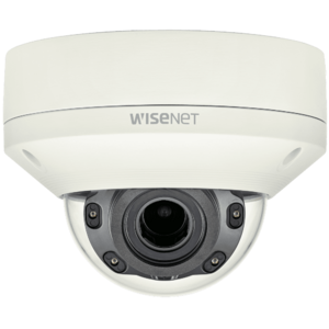 Вандалостойкая купольная IP-камера Wisenet XNV-L6080R с ИК-подсветкой и Motor-zoom